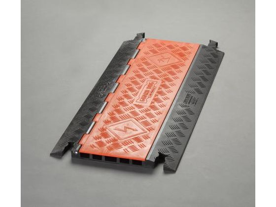 エスコ ケーブルプロテクター 5溝 低床型 430×914×32mm | Forestway