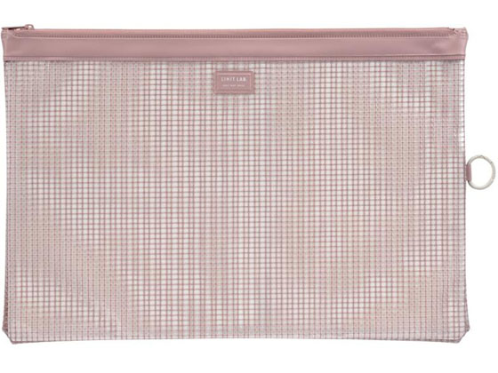 ●色：ローズピンク●サイズ：Ｂ４●外寸法：縦２８５×横４２０ｍｍ●材質：本体／ビニール、リングフック／ポリプロピレン●適正収容枚数：コピー用紙１５０枚●注文単位：１パック（５枚）●吊り下げ用リングフッ
