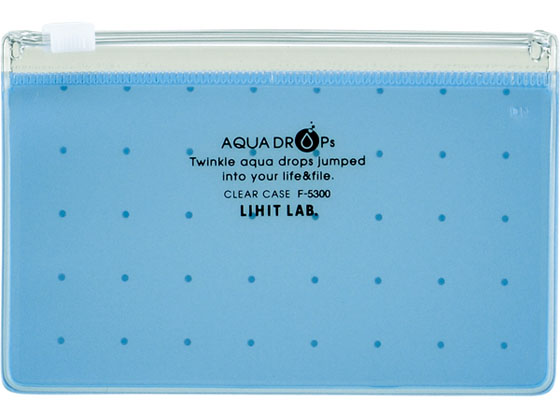 ●色：青●サイズ：Ａ８・Ｓ型●外寸法：縦８０×横１２３ｍｍ●材質：ビニール●適正収容枚数：コピー用紙１００枚●注文単位：１パック（５枚）