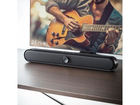 サンワサプライ Bluetooth対応スリムサウンドバースピーカー MM-SPSBA4