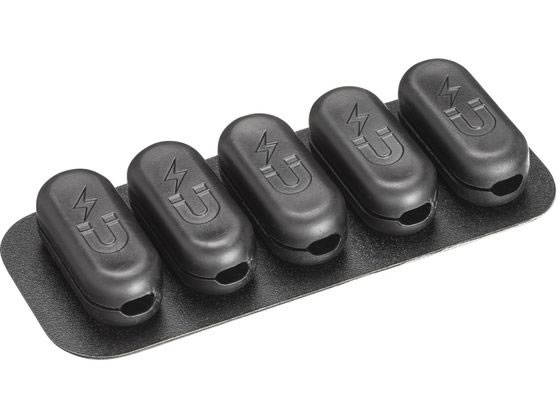 サンワサプライ マグネットケーブルホルダー ブラック CA-515BK 通販
