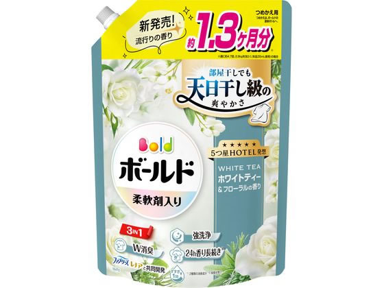 P&Gジャパン ボールド ジェル ホワイトティー 詰替 SJ 960G 通販