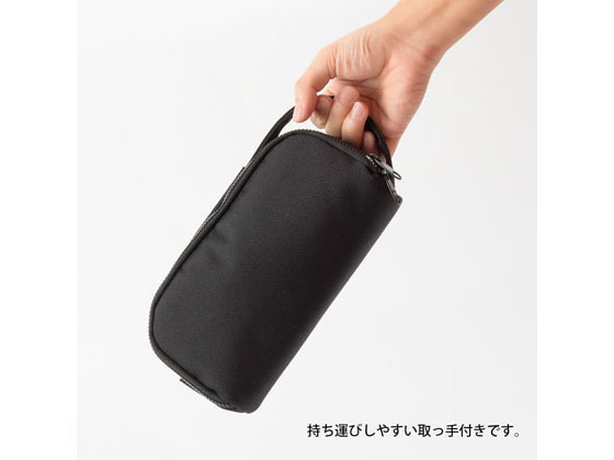 ミドリ 2ウェイポーチ コーデュラ 黒×3冊 41784006 通販【フォレスト