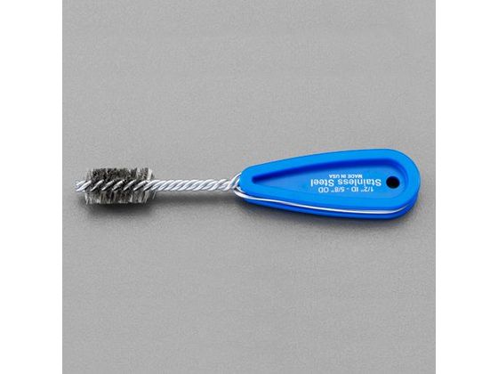 ●適合パイプ径（冷媒管）：１・１／２"（３８．１）●適合パイプ径（給油管）：１・３／８"●全長：１６８ｍｍ●ブラシ材質：ステンレス●汚れ、すす、ほこりを取り除き、流れと圧力を一定に