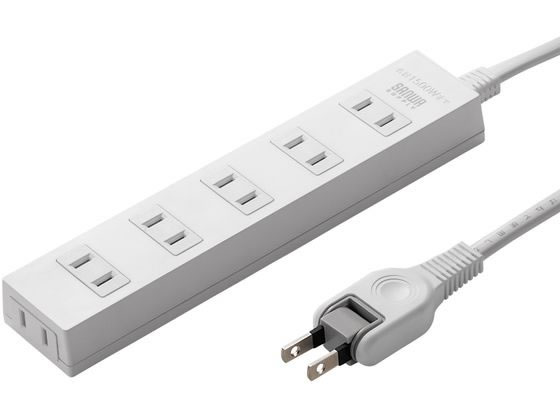 ●カラー：ホワイト●定格容量：１５Ａ・１２５Ｖ（１５００Ｗまで）●ＰＳＥ適合規格：あり●差し込み口形状：２Ｐ●プラグ形状：２Ｐ●プラグ仕様：スイング式●絶縁キャップ：あり●差込口タイプ：ノーマルタイプ