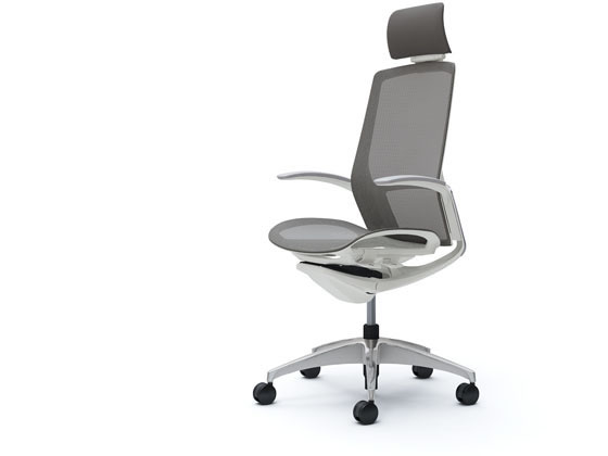 オカムラ フィノラ エクストラハイバック 座メッシュ アジャスト肘 DブルーC78AWW 肘付き 可動肘タイプ オカムラ フィノラ（Finora）座メッシュタイプ エクストラハイバック