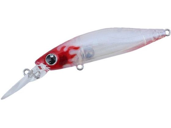 ※商品画像は参考イメージです。サイズ：７３ｍｍ 自重：１１．７ｇ タイプ：シンキング 潜行レンジ：ＭＡＸ３ｍ フック仕様：♯６●ベイエリアゲームに最適なコンパクトＤＲミノー。●Ｍａｘ３ｍ越えの潜行能力