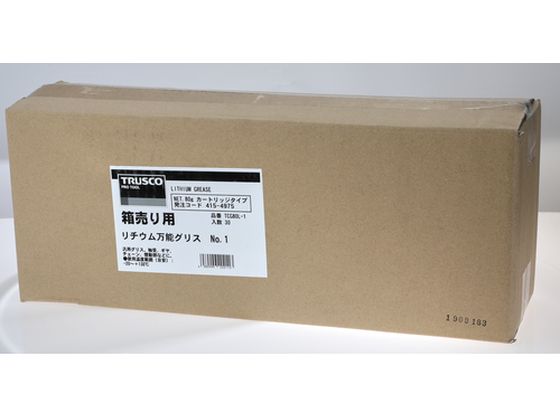 TRUSCO リチウム万能グリス 80g カートリッジ TRUSCO リチウム万能グリス 80g #1 TCG80L-1-1P 通販【フォレストウェイ】