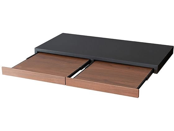 ●カラー：ブラウン●商品サイズ：Ｗ８０×Ｄ４０×Ｈ５●製品重量：８．６ｋｇ●主材質：合成樹脂化粧板（メラミン）●備考：完成品、スライドトレー耐荷重：２ｋｇ※必ず本体天板に１０Ｋｇ以上の電子レンジ等を上