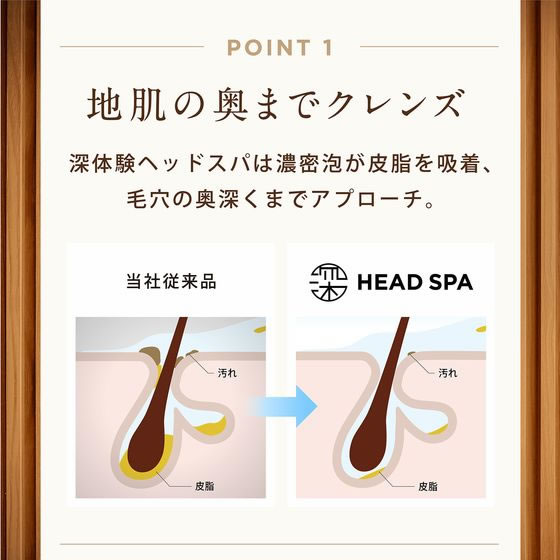 P&G 深体験ヘッドスパ byh&s さらつや シャンプー 本体 435g