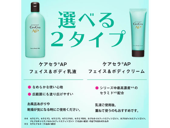 ロート製薬 ケアセラ APフェイス&ボディ 乳液 200ml | Forestway【通販