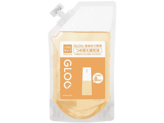 コクヨ グルー 液体のり 専用補充液 シワなくキレイ タ-G825 コクヨ グルー 液体のり 専用補充液 シワなくキレイ タ-G825