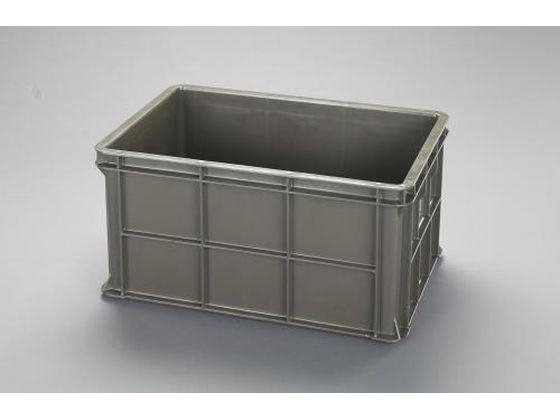 ●容量：７７．２Ｌ●サイズ：外寸：６５６×４５６×３２６（Ｈ）ｍｍ内寸：６１０×４１０×３１５（Ｈ）ｍｍ●色：ＯＤ色●材質：ポリプロピレン●積み重ね可能●コンテナ用のふたはＥＡ５０６ＡＦ−５５をご使用