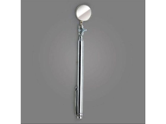 ●ミラー径：φ２２ｍｍ●全長：１１５〜４５０ｍｍ●倍率：等倍●重量（ｇ）：３０●本体材質：スチール●ミラー材質：ガラス●ミラー受部：ステンレス●シャフト部：バネ鋼メッキ●先端部分はボールジョイントで、