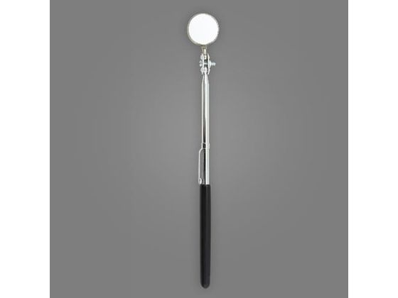 ●倍率：等倍●ミラー径：φ２２ｍｍ●全長：１９０ｍｍ●グリップ径：φ１３ｍｍ●重量（ｇ）：６０●材質：シャフト：バネ鋼メッキ、ミラー：ガラス、ミラー受部：ステンレス、ビニール製絶縁グリップ●ボールジョ