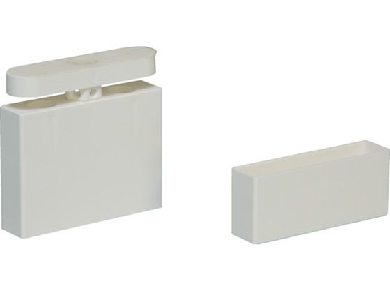 ●型番：GTS-914W●入数：1組●セット内容（個）：上部用 下部用 ●色：ホワイト ●品名：1×4アジャスター ●耐荷重（kg）：15（2セット使用時） ●幅×高さ×奥行（mm）：上部用23×90