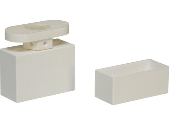 ●型番：GTS-924W●入数：1箱●セット内容（個）：上部用 下部用 ●色：ホワイト ●品名：2×4アジャスター ●耐荷重（kg）：25（2セット使用時） ●幅×高さ×奥行（mm）：上部用43×92