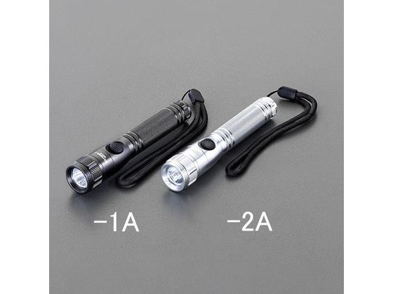 ●光源：ＬＥＤ球●照射パターン：点灯、点滅●明るさ：１００ルーメン（強）、５０ルーメン（中）、１０ルーメン（弱）●使用電池：単３×１本（別売）●電池寿命：約４時間（強）、約８時間（中）、約４０時間（弱