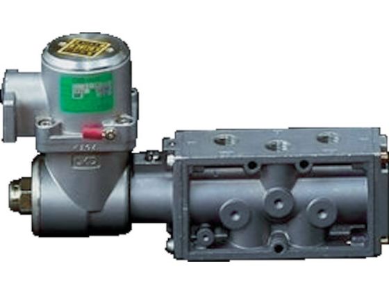 空気圧バルブパイロ ット式5ポート弁【4F 好 439-00-AC200V