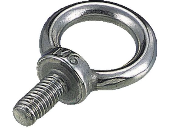 ●型番：TIB-4M●ねじ径：M4×0．7 ●使用荷重（kN）：0．2 ●B（mm）：12 ●D（mm）：4 ●H（mm）：20 ●L（mm）：10●ナットなし●ステンレス（SUS304）