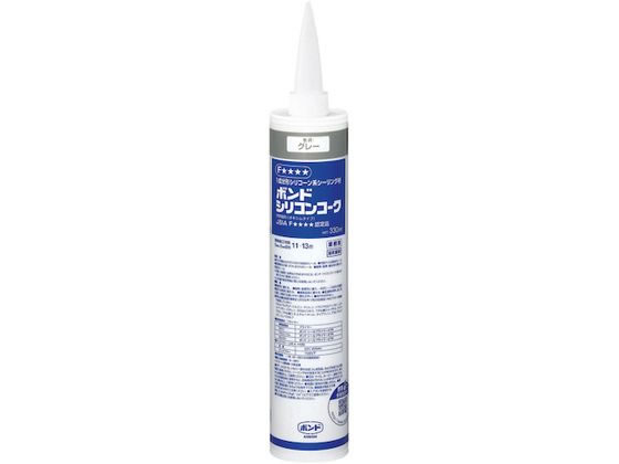 ●型番：55278●色：グレー ●容量（ml）：330●使用温度範囲：−40〜150℃ ●ペースト状 ●カートリッジタイプ●主成分：シリコーン樹脂系