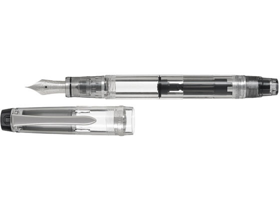 ●化粧箱入り●本体サイズ：最大径１４．７ｍｍ、全長１３７ｍｍ●重量：２０．０ｇ●ペン種：硬めの中字●ペン先：１４Ｋ、５号●材質：（軸・キャップ）樹脂●方式：スクリュー式インキ吸入機構●インキ吸入量：約