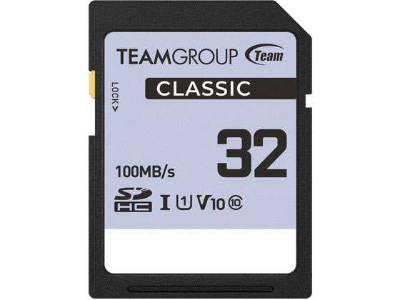 TEAM SDHC UHS-I U1 ClassicV[Y32GB TSDHC32GIV1001