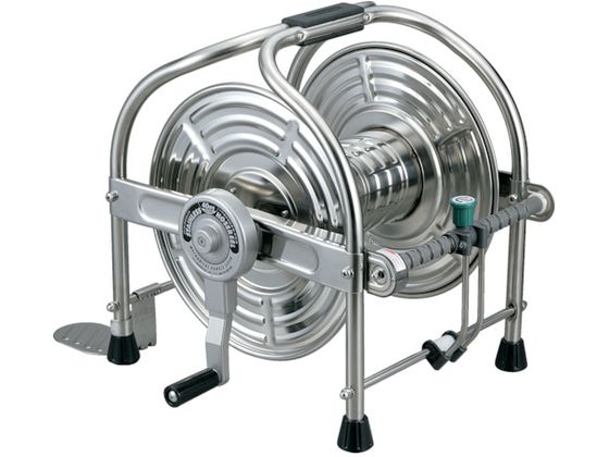 ●型番：SLA-0●適合ホース（mm）内径×外径：15×20 ●幅（mm）：440 ●奥行（mm）：474 ●高さ（mm）：477 ●巻取り長さ（m）：40●ホース巻取り用リールのみ●フレーム・ドラム