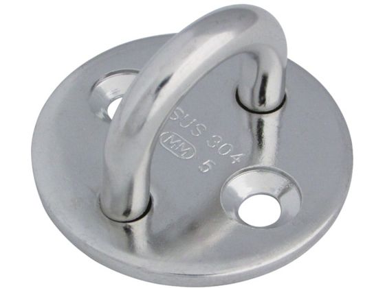 ●型番：B-052●A1（mm）：40 ●D（mm）：6 ●A2（mm）：23 ●H（mm）：25．5 ●W（mm）：19 ●d（mm）：5．2 ●使用荷重（kN）：0．20 ●h（mm）：17．0 