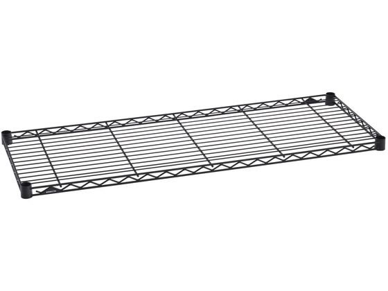●色：ブラック●商品サイズ：幅 ６００×奥行 ６００×高さ ４０ｍｍ●材質：棚板：スチール（エポキシコーティング仕上げ）、テーパードスリーブ：ＡＢＳ樹脂●商品重量：２９００ｇ●耐荷重：１３５ｋｇ／棚１