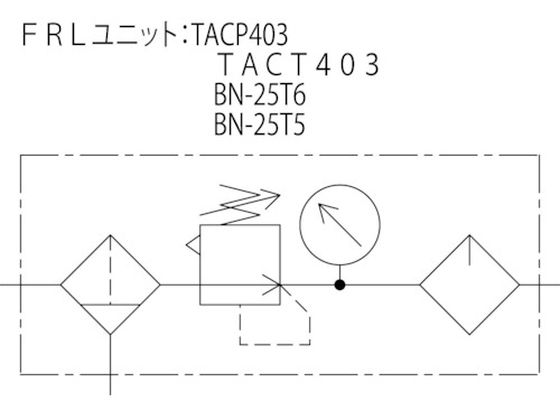 日本精器 FRLユニット8Aモジュラー接続タイプ BN-25T5-8 | Forestway