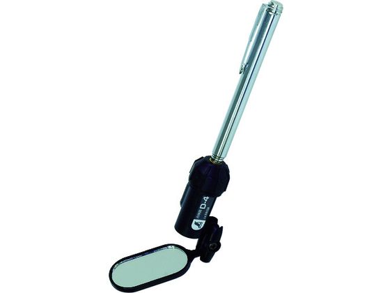 ●型番：74158●ミラー寸法（mm）：25×50 ●全長（mm）：160〜695 ●ミラー形状：楕円型●光度：約30000mcd ●電池：LR44ボタン電池×3個（付属）●アンテナ部：真鍮 ●点検鏡