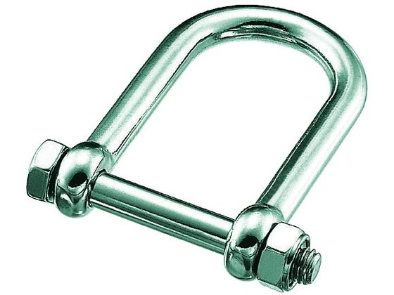 ●型番：B-1500●ねじ径：M6 ●使用荷重（kN）：1．47 ●B（mm）：24 ●D（mm）：6 ●L（mm）：48 ●d（mm）：12●ステンレス（SUS304）