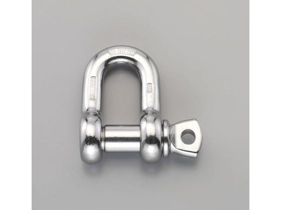 ●材質：ステンレス（ＳＵＳ３１６）●サイズＤ＿１：６．４ｍｍ●サイズＤ＿２：７．９ｍｍ●サイズＢ：１１．７ｍｍ●サイズＬ：２２．１ｍｍ●使用荷重（ｋｇ）：４５０●重量：４０ｇ●ステンレス製で錆びにくく