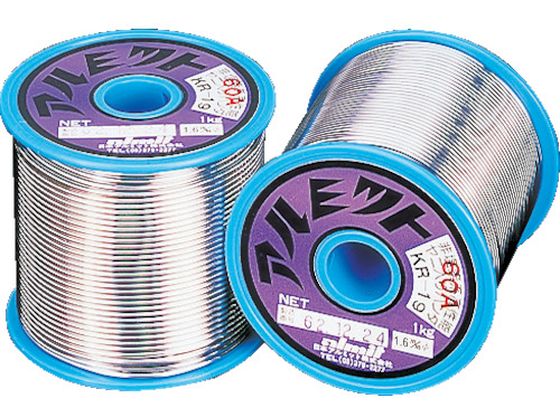 アルミット 鉛入りやに入りはんだ KR-19 難はんだ付け用 1.6mm KR19