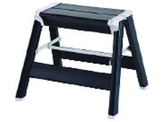 ●型番：SK2.0-03BK●最大使用質量（kg）：130 ●色：ブラック ●天板高さ（m）：0．3 ●収納時全長（m）：0．34 ●天板寸法（mm）：280×170 ●段数：1 ●踏ざん踏面幅（mm
