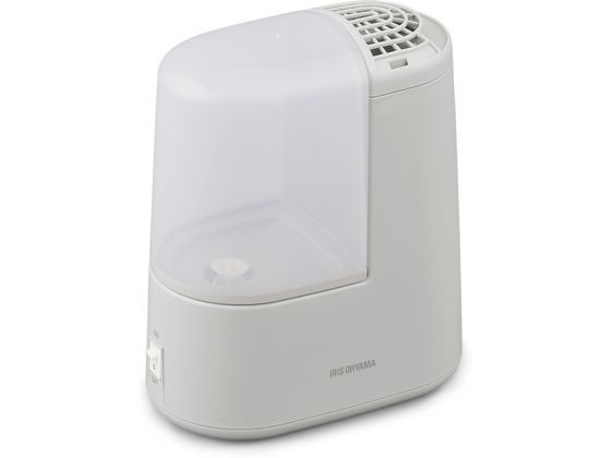 アイリスオーヤマ スチーム式加湿器 120ml ミストグレー AHM-H12B-H
