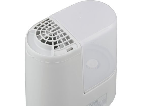 アイリスオーヤマ スチーム式加湿器 120ml ミストグレー AHM-H12B-H