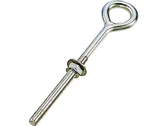 ●型番：B-336●ねじ径：M10 ●使用荷重（kN）：1．47 ●D（mm）：8．6 ●L（mm）：24 ●T（mm）：105 ●H1（mm）：204 ●（H）（mm）：44 ●（B）（mm）：16