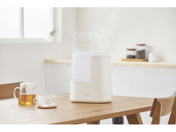 アイリスオーヤマ　スチーム式加湿器 アイリスオーヤマ スチーム式加湿器 260ml アイボリー AHM-H26B