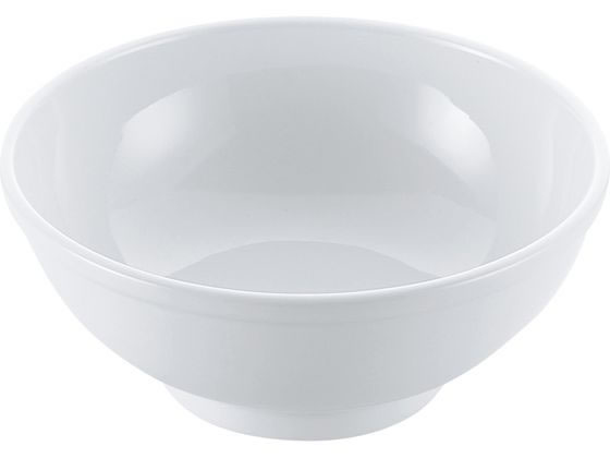 白磁　中鉢　リムボウル　ミニ丼　インマイバスケット　美品 EBM 磁器 中華食器 白 丸玉渕丼 5寸 8179900 通販【フォレスト