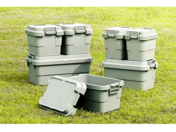TRUSCO トランクカーゴ フラット天板仕様 30L グレー GYCF-30 通販