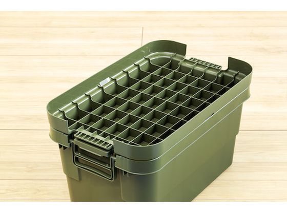 TRUSCO トランクカーゴ フラット天板仕様 50L グレー GYCF-50