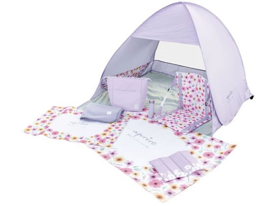 キャプテンスタッグ アプリール ポップアップテントDUO ブルーム