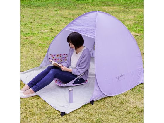 キャプテンスタッグ アプリール ポップアップテントDUO ブルーム