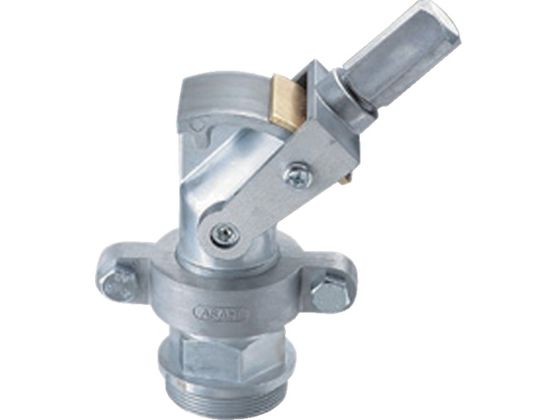 ●型番：AC6100●適用口径：G2 ●全長（mm）：232●適用粘度：粘度グレードISO ●VG32 ●オイル缶に取り付けてコックとして使用できます。 ●JIS表示認定工場製●亜鉛合金（ただしフラン