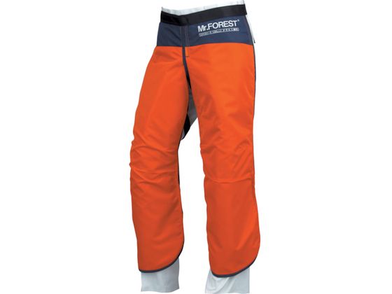 ●型番：MT536-OR-L●色：オレンジ ●サイズ：L ●ウエスト（cm）：84〜90 ●全長（cm）：92●安全性規格EN−381−5クラス1適合●表生地：ナイロン ●防護材：ポリエステル・アラミ