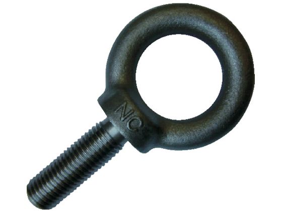 ●型番：EL1001650●ねじ径：M16 ●使用荷重（kN）：4．410 ●B（mm）：50 ●D（mm）：12．5 ●H（mm）：60 ●L（mm）：35●六角ナットなし ●M16×50●スチール