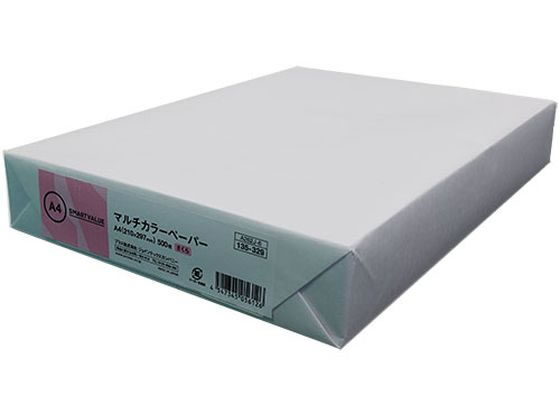 スマートバリュー カラーペーパー厚口A4 さくら2000枚A271J-6 スマートバリュー カラーペーパー厚口A4 さくら2000枚A271J-6 スマート