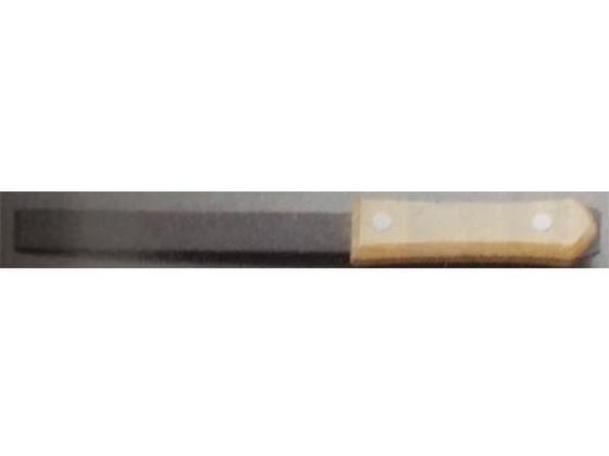 ●刃材質：ＳＫ８５（焼入れ）●全長：２４０ｍｍ●刃幅：３０ｍｍ●木柄ハンドル●ハンマーで叩ける一体型●日本製